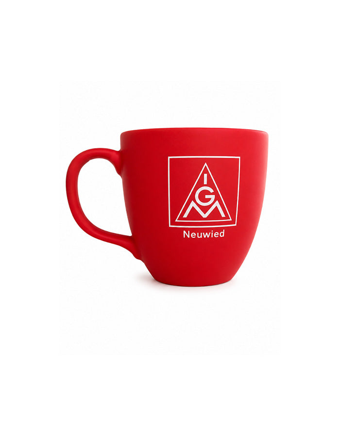 IG Metall Porzellan Tasse klein