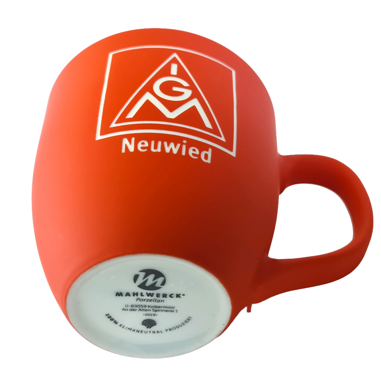 IG Metall Porzellan Tasse Jumbo