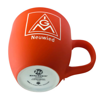 IG Metall Porzellan Tasse Jumbo