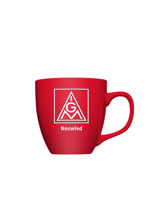 IG Metall Porzellan Tasse Jumbo